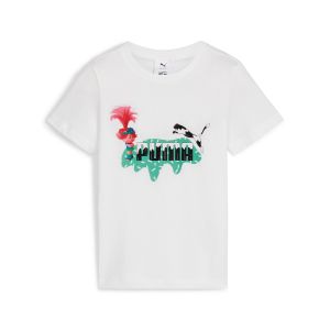 【PUMA】綠地Trolls聯名女童短袖T恤