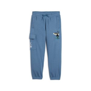 【PUMA】小童柔和Trolls工裝長褲