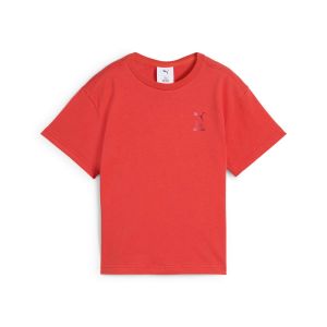 PUMA 小童 基本系列 Hello Kitty系列 寬鬆短袖T恤