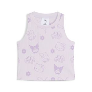 PUMA 小童 Hello Kitty系列 羅紋休閒短袖背心