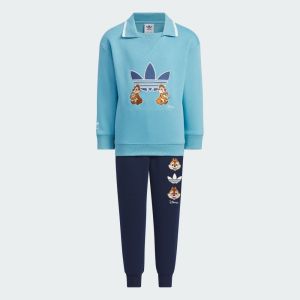 【adidas】小童Disney花栗鼠翻領套裝