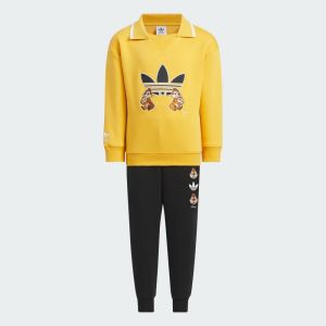 【adidas】小童Disney花栗鼠長袖套裝