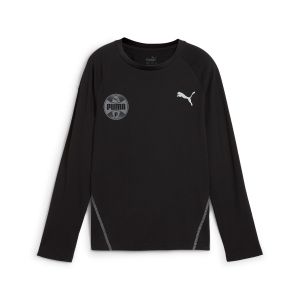 【PUMA】大童基本系列Active薄長T恤