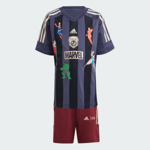 【adidas】 小童Marvel英雄球衣套裝