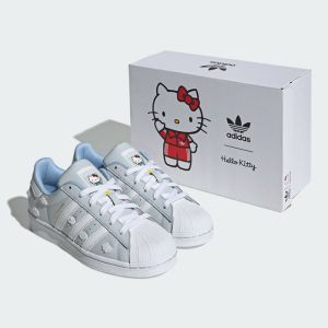 【adidas】 大童 SUPERSTAR 凱蒂貓 籃球鞋