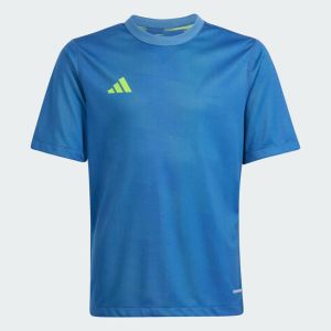 【adidas】大童STRIPED足球短袖上衣