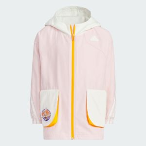 【adidas】 小童雙面風布連帽外套