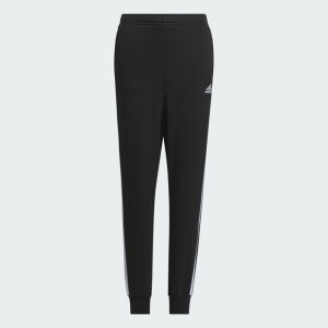 【adidas】 大童鬆緊毛巾長褲