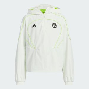 adidas 大童 風帽寬鬆長袖外套