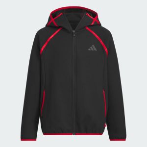 adidas 大童 長袖連帽外套