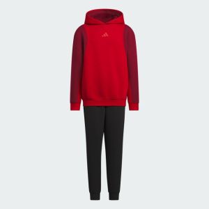 adidas 大童 財源滾滾長袖外套套裝