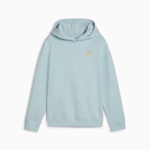 【PUMA】大童長厚連帽T恤